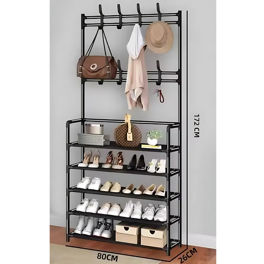 👕🥿 ZAPATERO PERCHERO MULTIUSOS – ORGANIZACIÓN Y ESTILO EN UN SOLO LUGAR