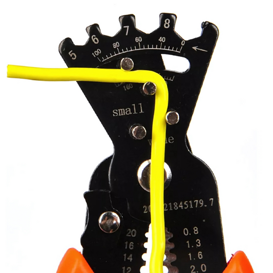 🔧⚡ ALICATE PELADOR DE CABLES MULTIFUNCIONAL – PRECISIÓN Y EFICIENCIA PARA ELECTRICISTAS 🔧⚡