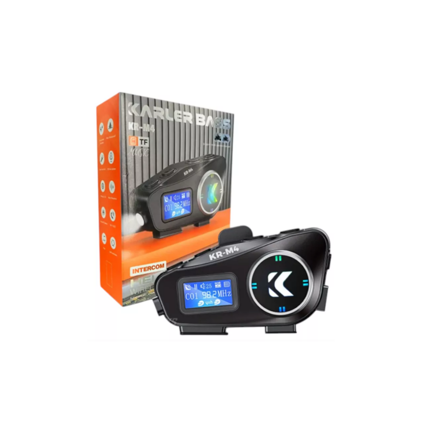 Intercomunicador para Moto KRM4