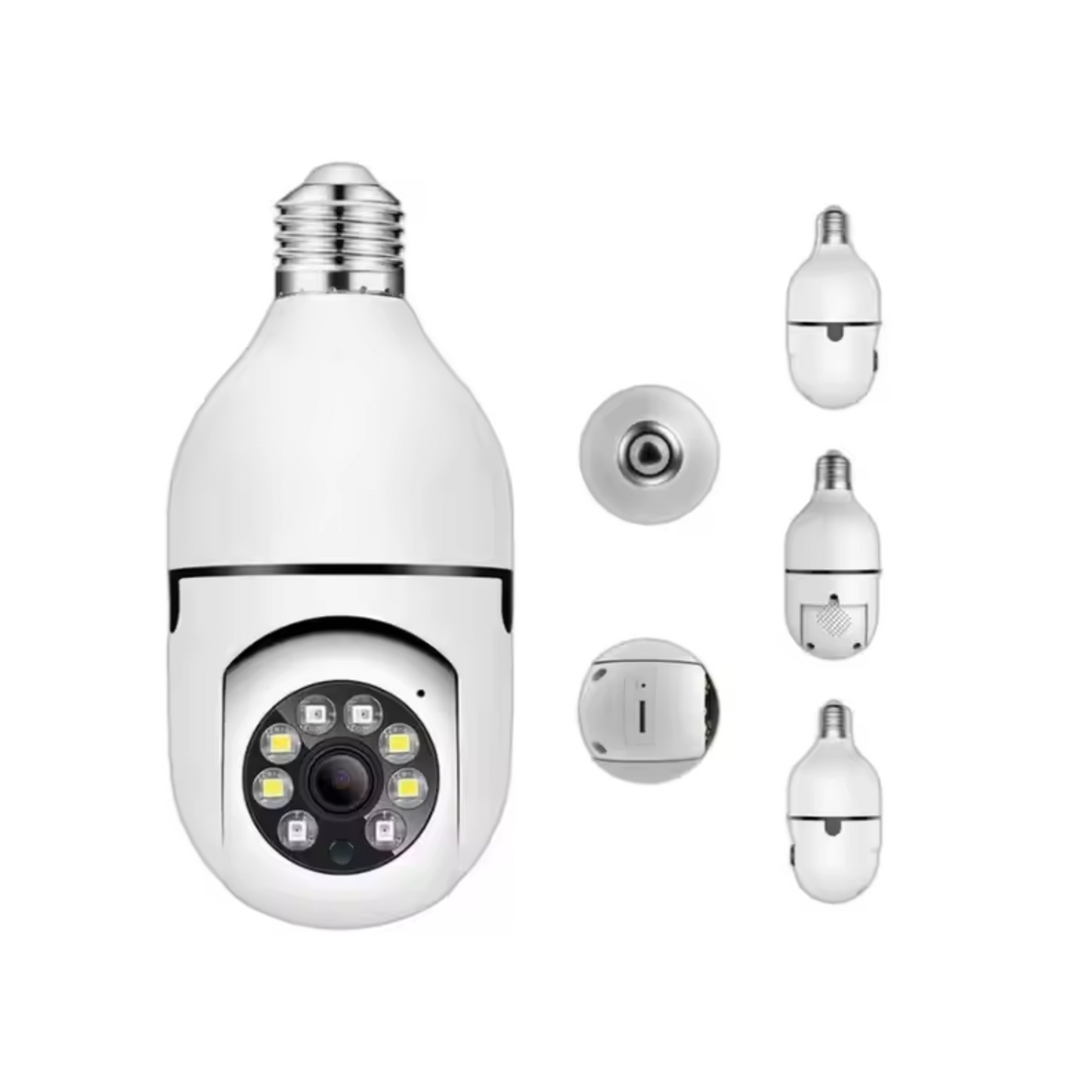📹💡 CÁMARA BOMBILLO 360° INTELIGENTE – VIGILANCIA TOTAL EN TU HOGAR 📹💡