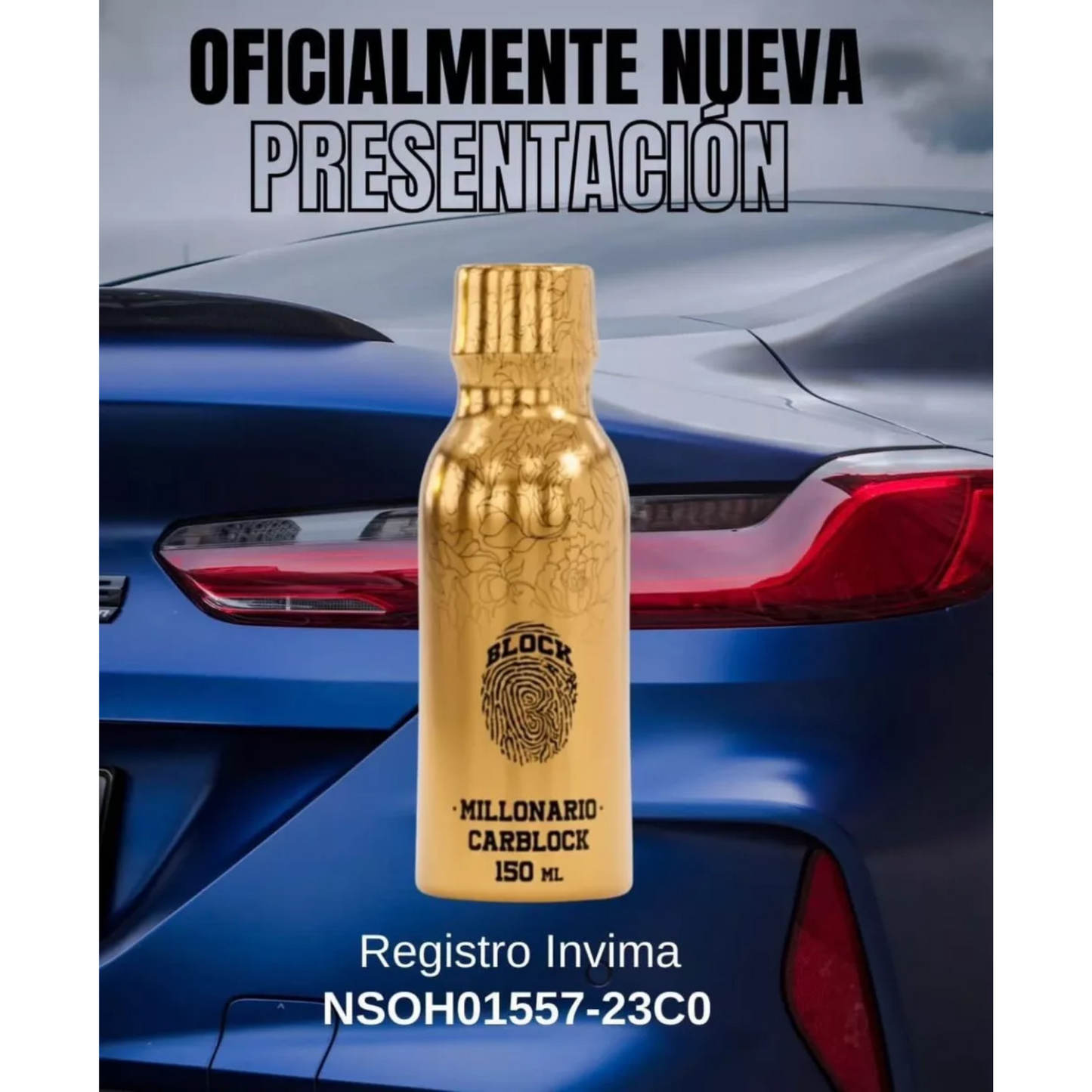Car Block 150ml - Perfume de Lujo para Carro