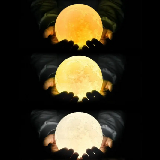 🌕💨 LÁMPARA LUNA HUMIDIFICADOR – RELAJA Y PURIFICA TU AMBIENTE