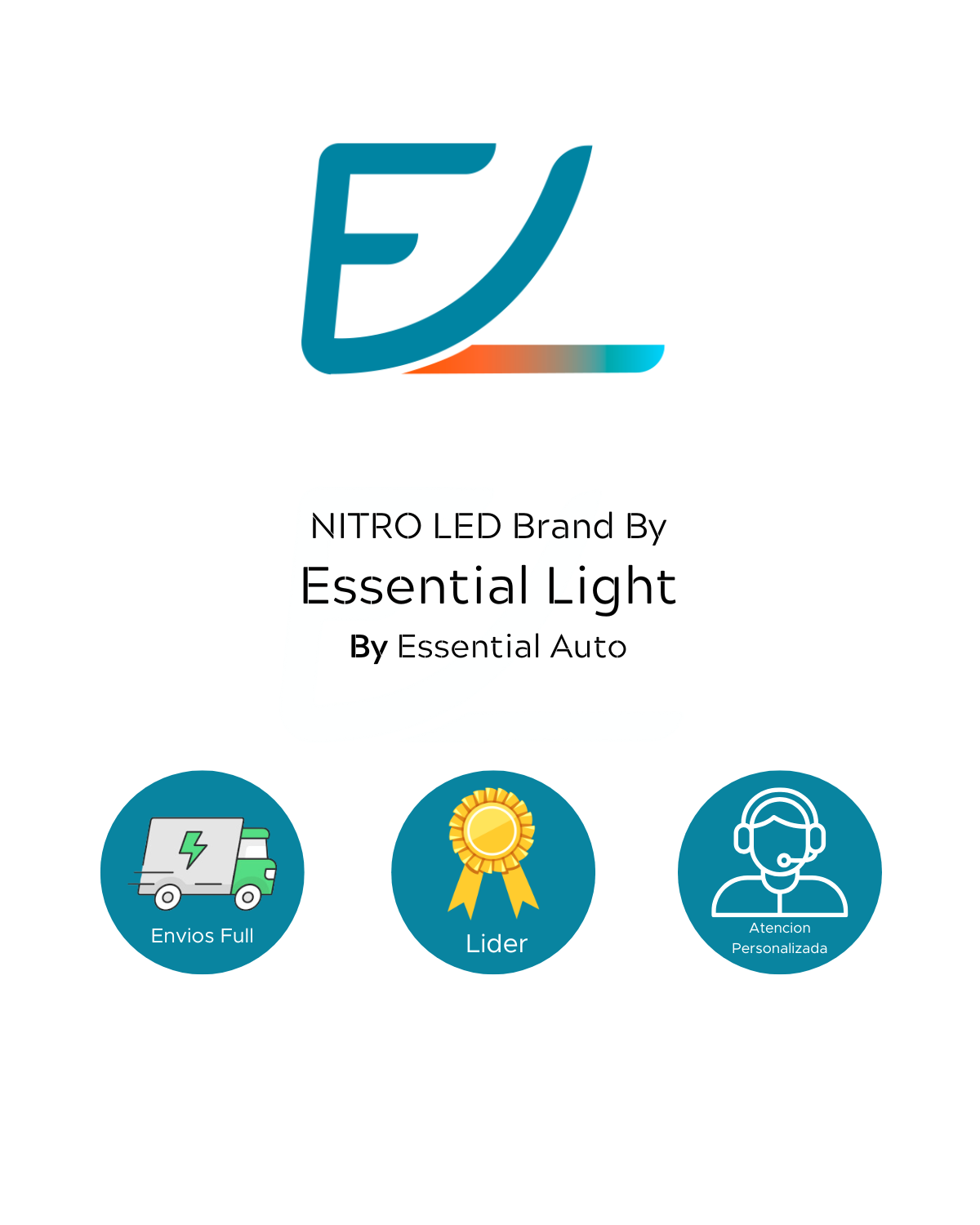 Par De Bombillos NITRO LED X3 - Essential Auto