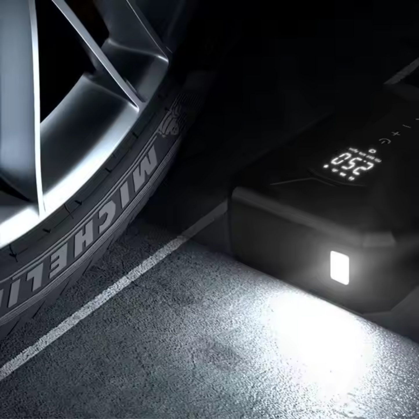 Mini Inflador Portátil Digital 🚗🏍️⚽
