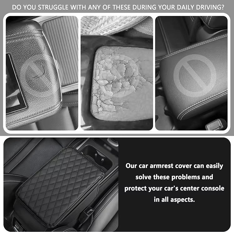 Funda Acolchada para Reposabrazos de Auto 🚘