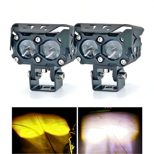 Par de Exploradoras Doble Lupa 🔦🚗🏍️