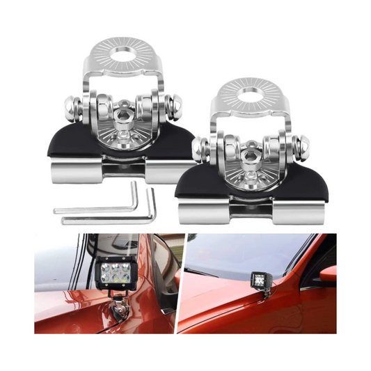 Par de Bases de Capot para Exploradoras  🔩🚙💡