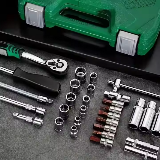 🔧 SET DE HERRAMIENTAS 44 PIEZAS – PRECISIÓN Y DURABILIDAD PARA CUALQUIER TAREA 🛠️🔥