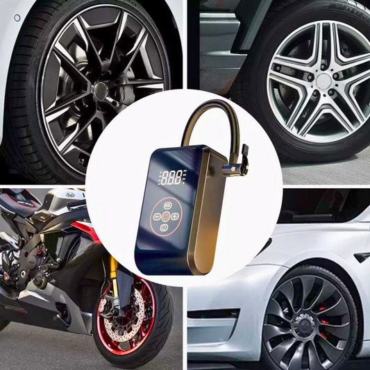 Inflador Eléctrico Portátil con Carga Rápida🚗🔋💨