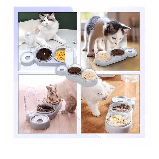 Dispensador Automático para Gatos – 3 en 1 🐾