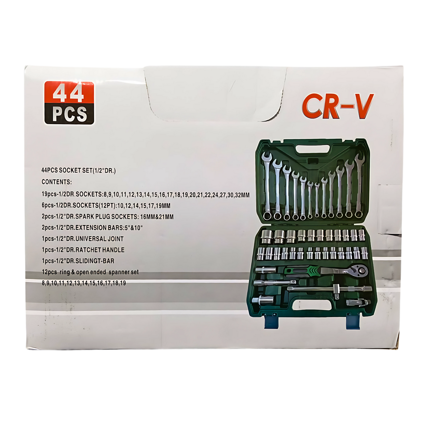 🔧 SET DE HERRAMIENTAS 44 PIEZAS – PRECISIÓN Y DURABILIDAD PARA CUALQUIER TAREA 🛠️🔥