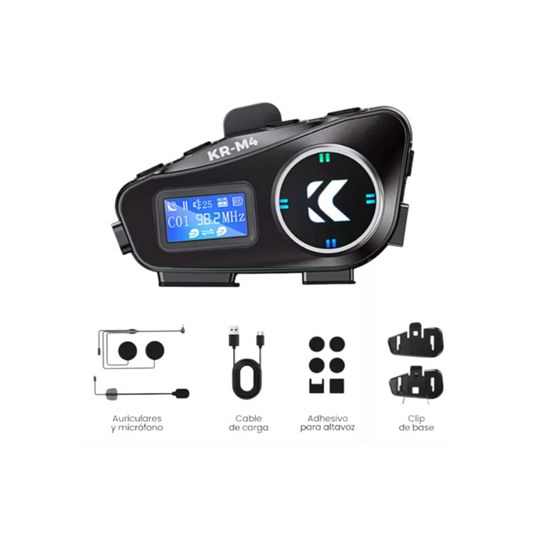 Intercomunicador para Moto KRM4