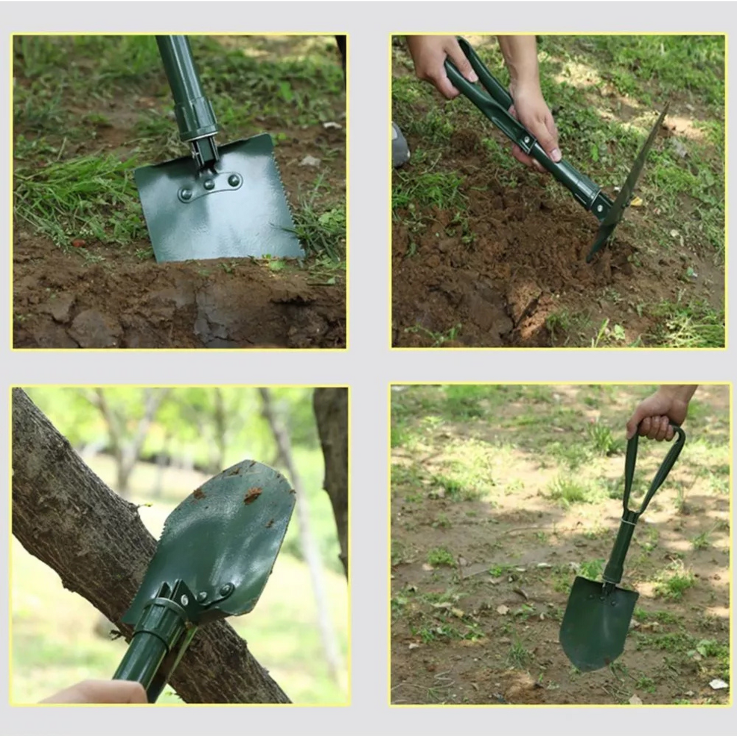🔪 PALA DE SUPERVIVENCIA PLEGABLE – RESISTENTE Y MULTIFUNCIONAL 🌲🏕️