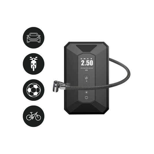 Mini Inflador Portátil Digital 🚗🏍️⚽